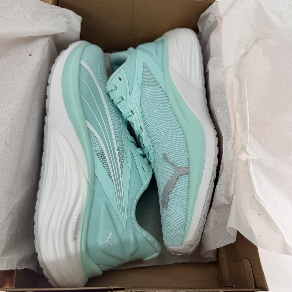 Puma Electrify Nitro 4 Mint White 310788 12 Womens Size 10 NEW Running Shoes - Picture 6 of 7
